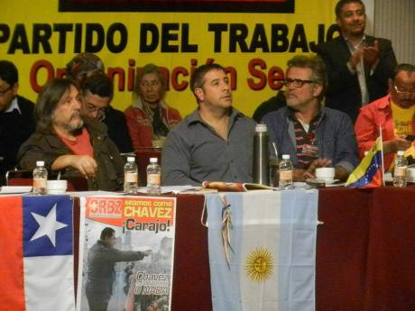 Asistentes internacionales comunistas al Seminario del PT. Foto: Valentina Rodríguez.