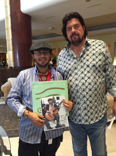 Alan Parsons y Sergio Lugo. México 2015. 