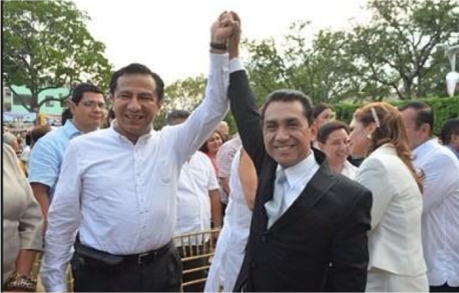 Lázaro Mazón apoyó a José Luís Abarca para la Presidencia de Iguala. Son amigos desde hace muchos años. Foto tomada de Internet.